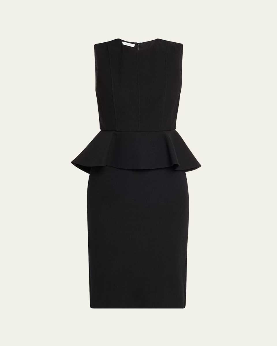 Cosmos Sleeveless Peplum Dress